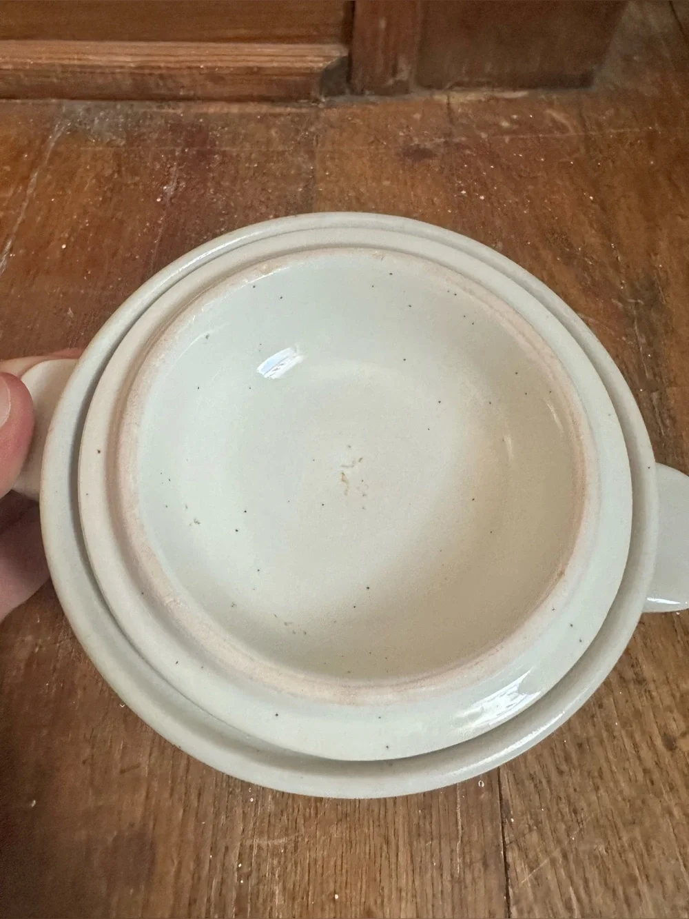 Vintage Floral Capri Bake Serve’n Store Stoneware “Sweet Flowers” Casserole 8”